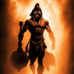 superpowerful angry hanuman wallpaper