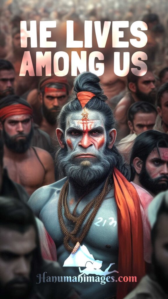 Lord Hanuman lives among us