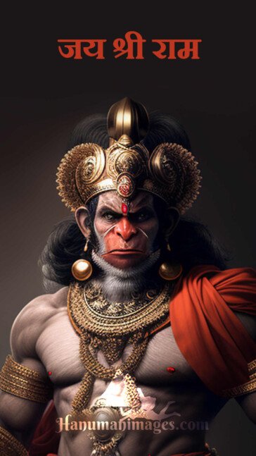 majestic lord hanuman image
