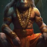 Royal lord hanuman image