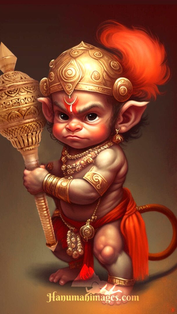 cute hanuman ji AI generated image | Hanuman images