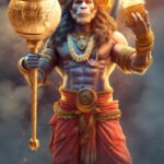 power giving lord hanuman wallpaper