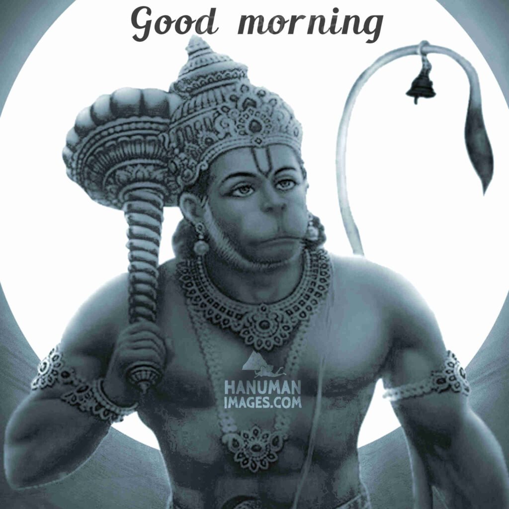 morning image hanuman ji