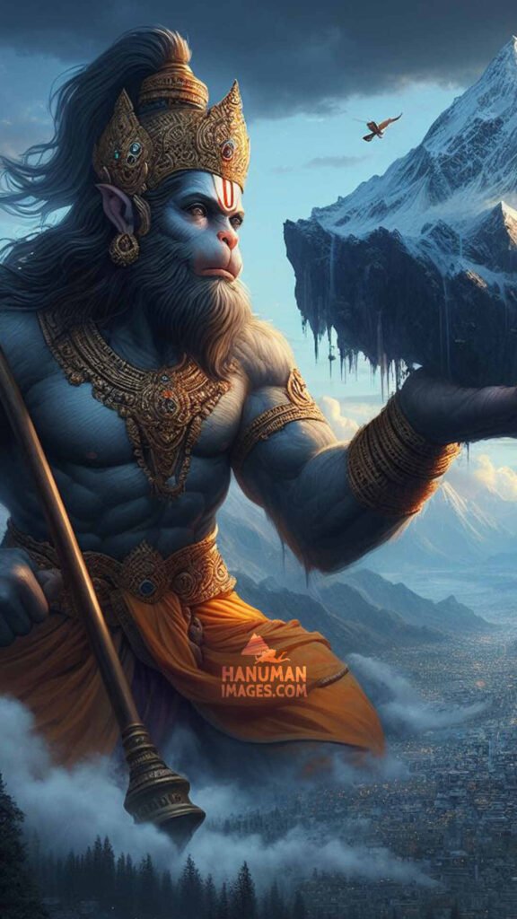 hanuman ji has got the sanjivani