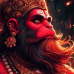 majestic red hanuman bhagwan Hd wallpaper
