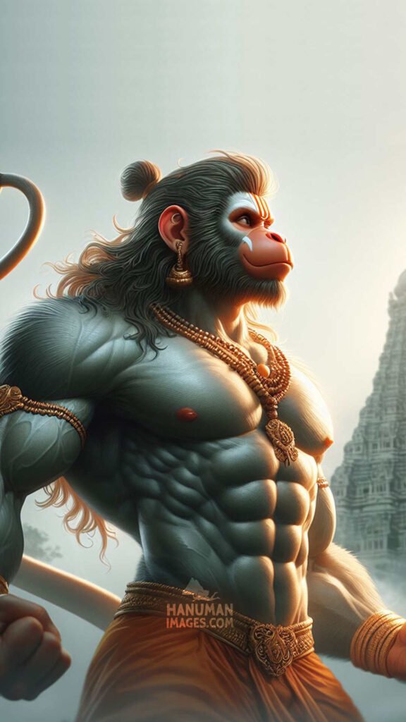 most powerful hanuman image with a punch