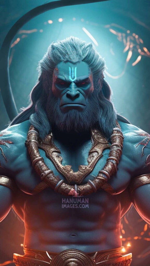powerful angry hanuman ji latest wallpaper