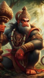 powerful hanuman wallpaper with gada | Hanuman images